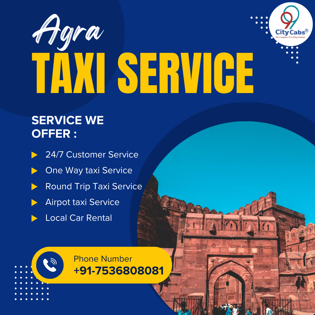 Taxi service in agra- cab service in agra