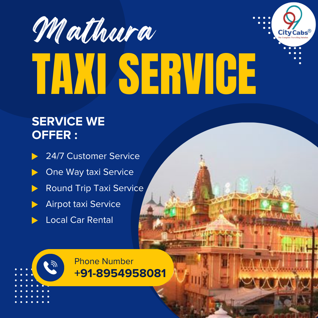 Taxi service in mathura- cab service in mathura