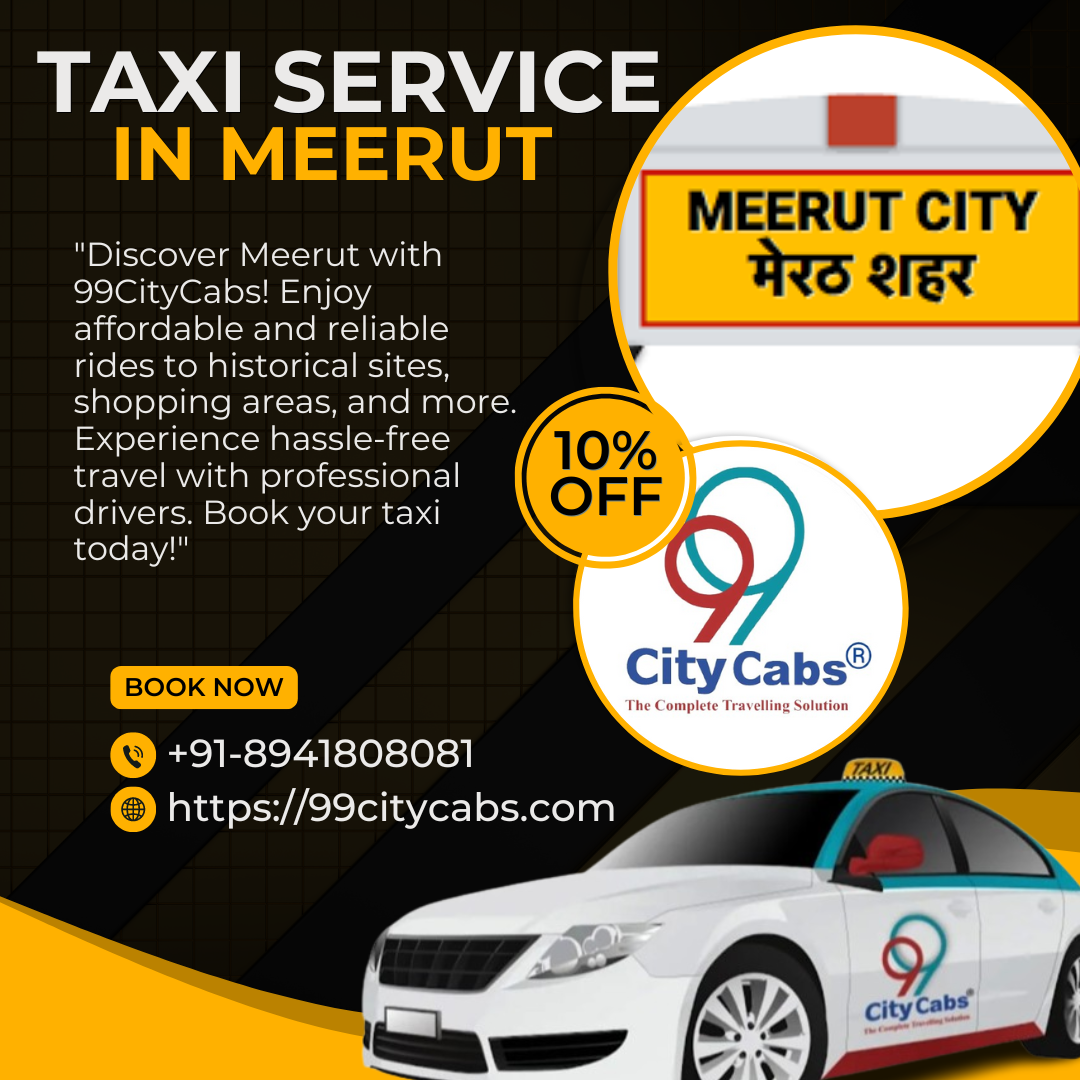 Taxi service in meerut- cab service in meerut