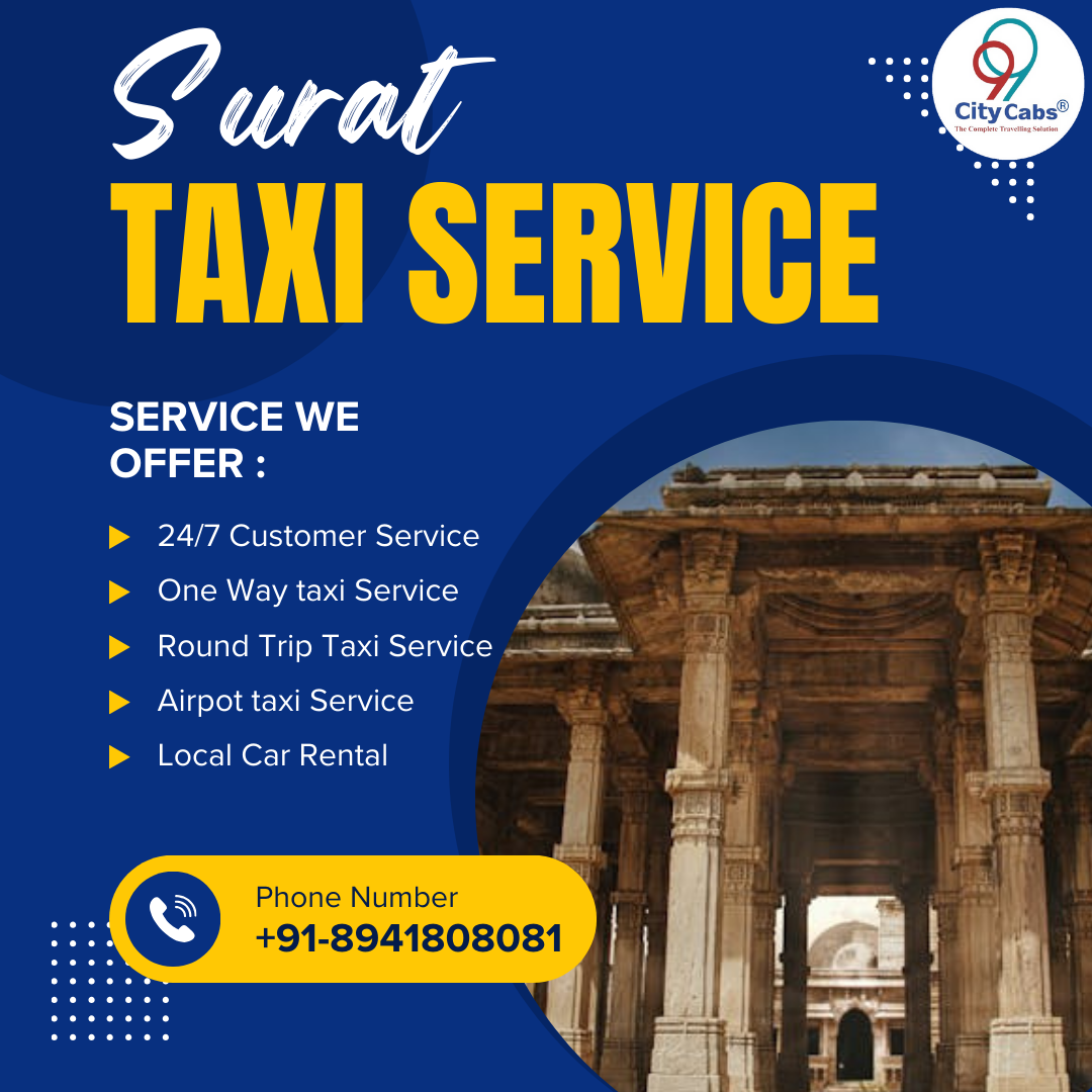 Best taxi service in surat - cab service in surat