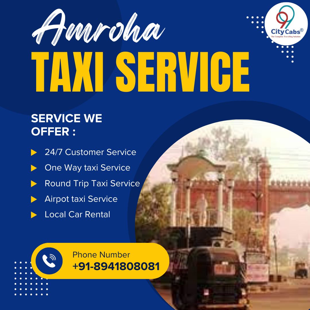 Best taxi service in amroha - cab service in amroha