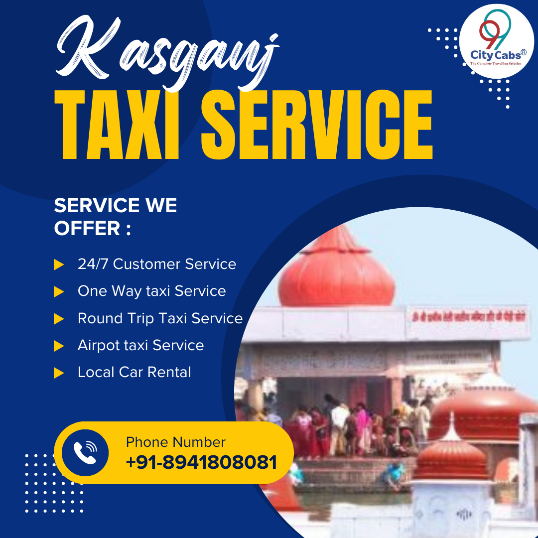 Best taxi service in kasganj - cab service in kasganj