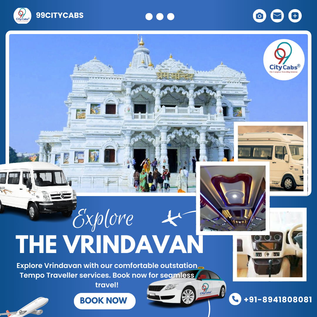 Outstation-Tempo-Traveller-in-Vrindavan